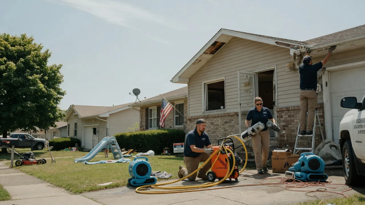 Water Damage Restoration in Donnellson, IL near me